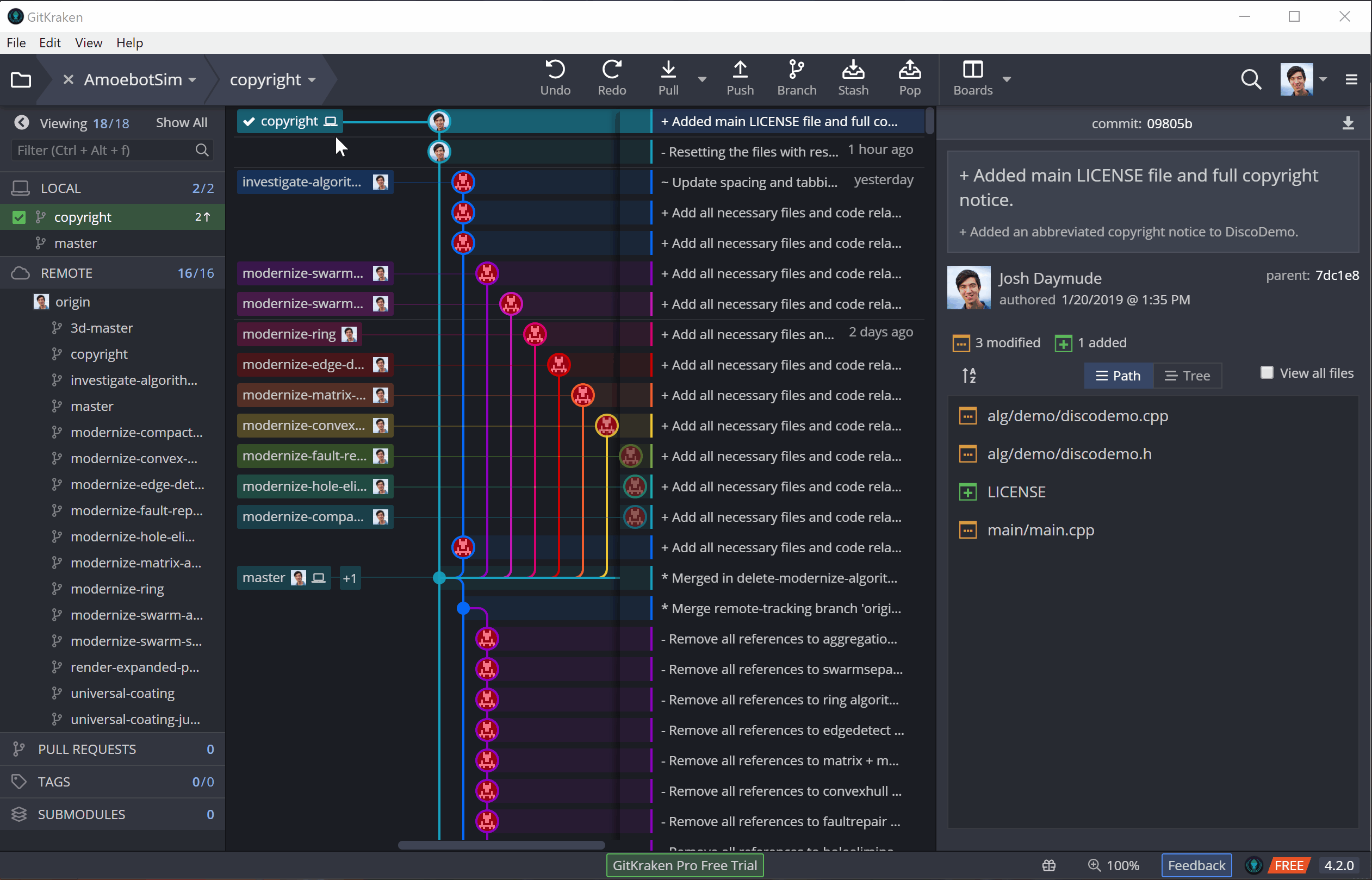 gitkraken push failed access denied